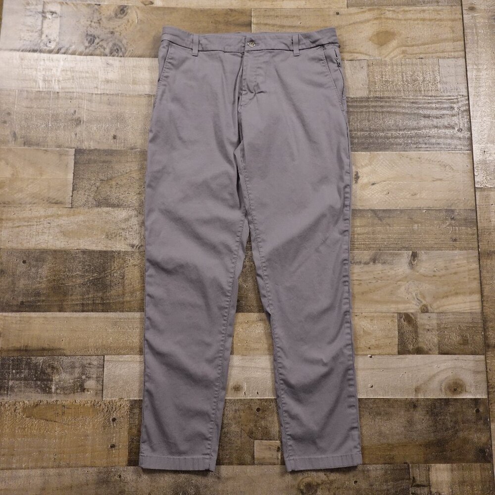 Bird Dogs Men’s Slim Fit‎ Stretch Chino Pants 34x32 Gray Casual Golf